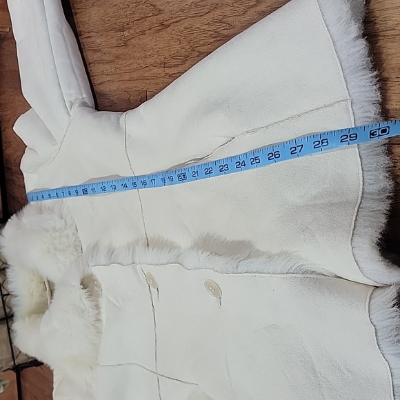 Women's White Teddy Jacket - Picture 11 of 16